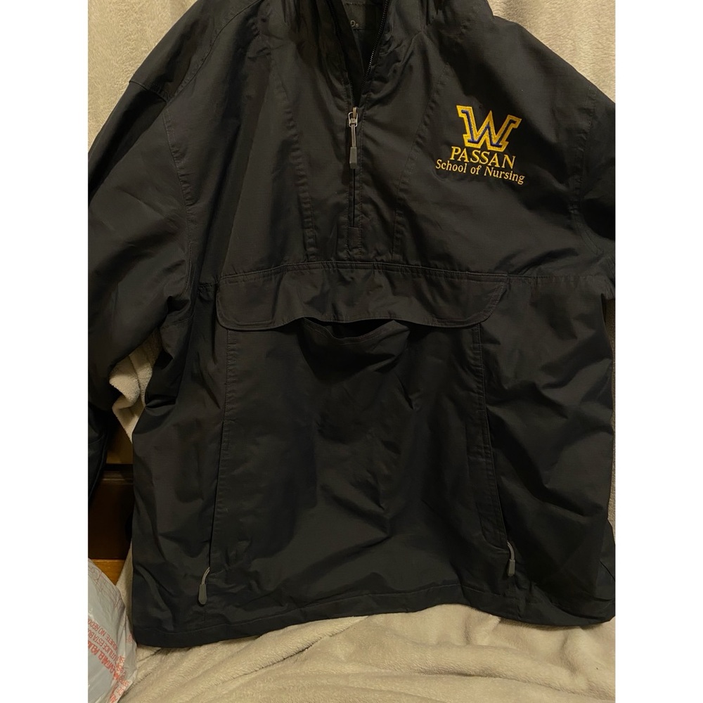 Wilkes University Anorak Rain Jacket- Womens XL